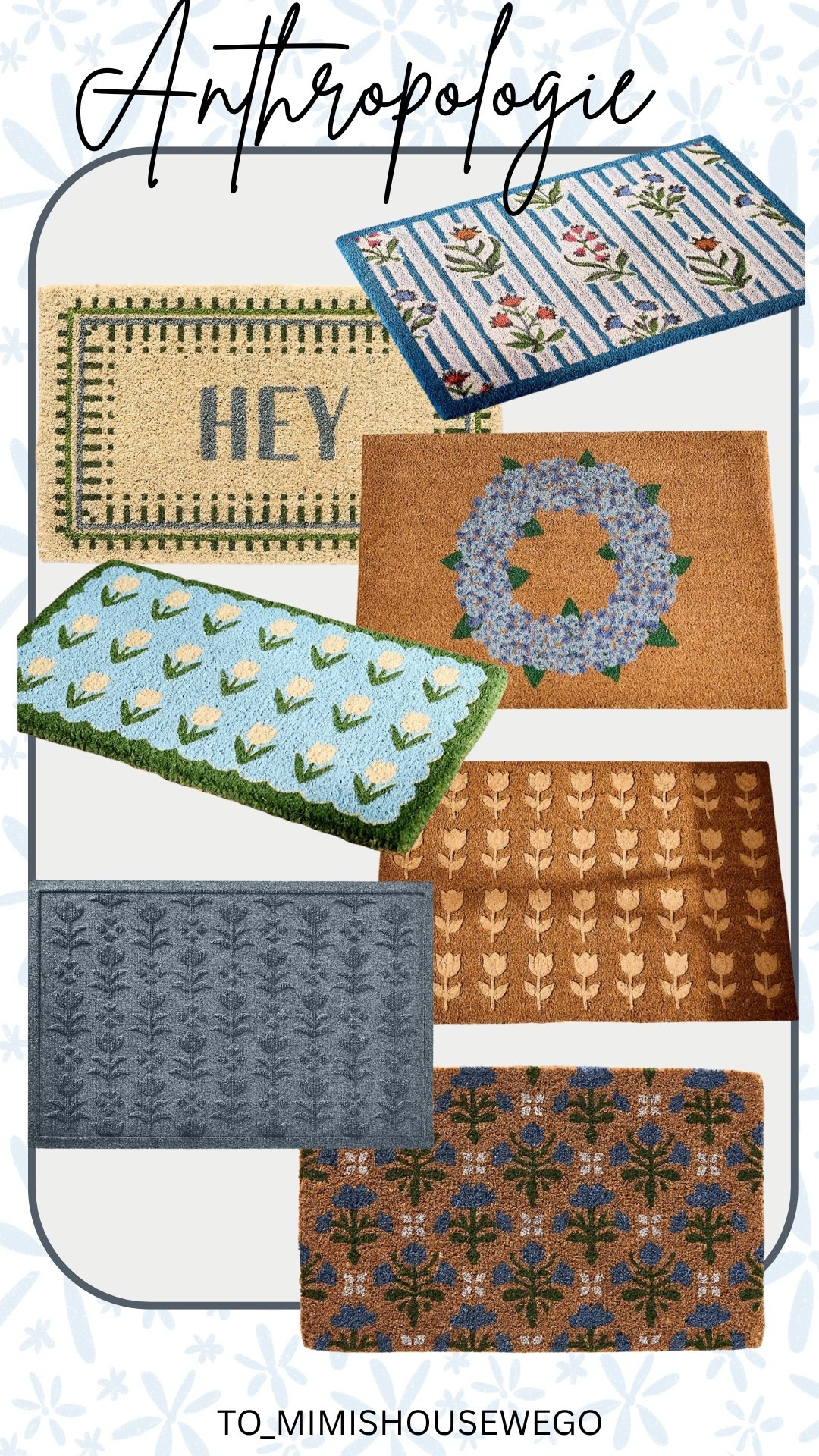 Cutest spring doormats  

#LTKspring #LTKHome #LTKSeasonal