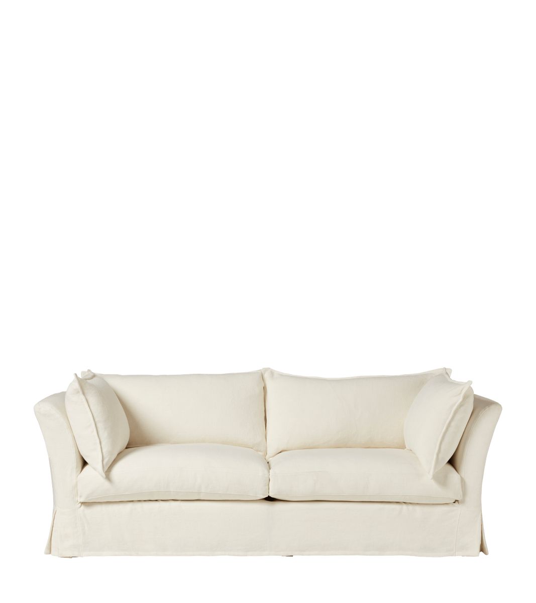 Avitus 3-Seater Sofa - Off White Linen | OKA US