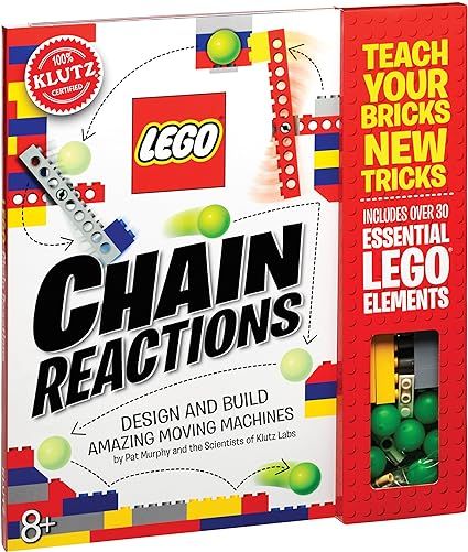 Klutz Lego Chain Reactions Science & Building Kit, Age 8, Multicolor | Amazon (US)
