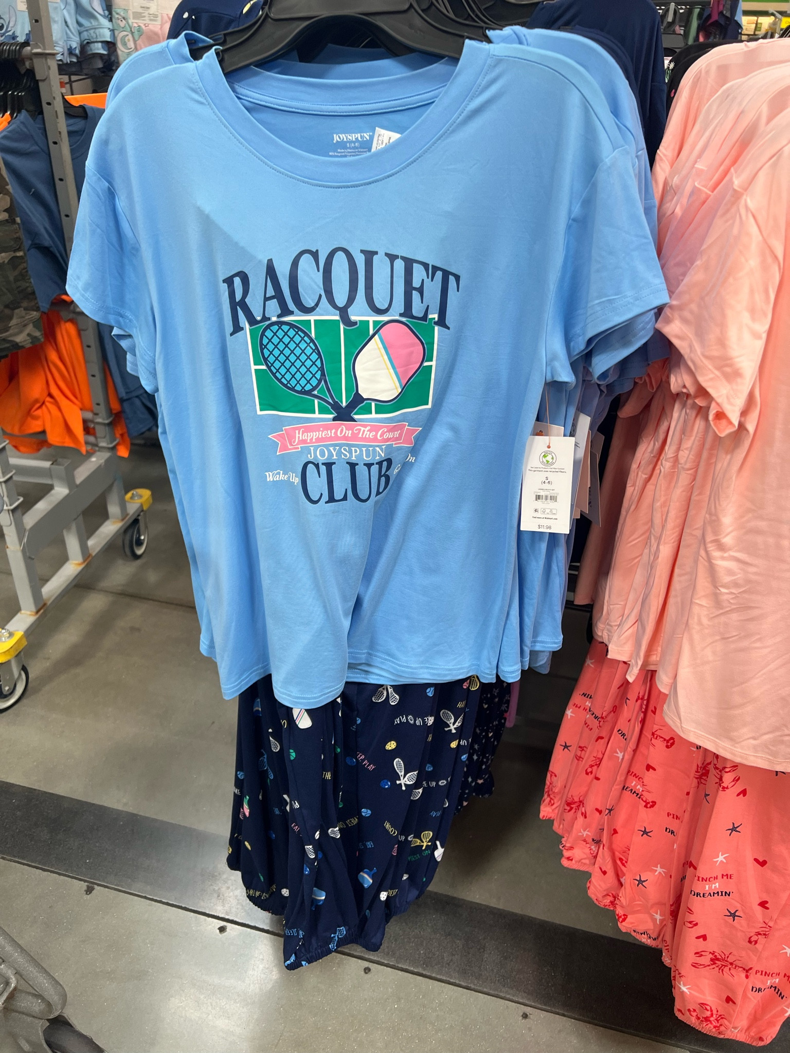 I saw these in Walmart today and pretty sure I need to order bc they are sooooo cute! And the cutest part is that the top can be worn w a skirt or denim shorts as an outfit! I own other pieces from this brand and they are so light and comfortable and the price point is unreal!!!!!! 

#LTKstyletip #LTKfindsunder50