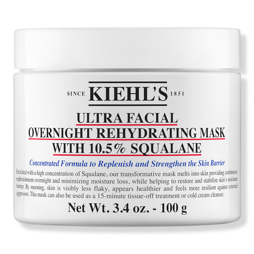 Ultra Facial Overnight Hydrating Mask with 10.5% Squalane - Kiehl's Since 1851 | Ulta Beauty | Ulta