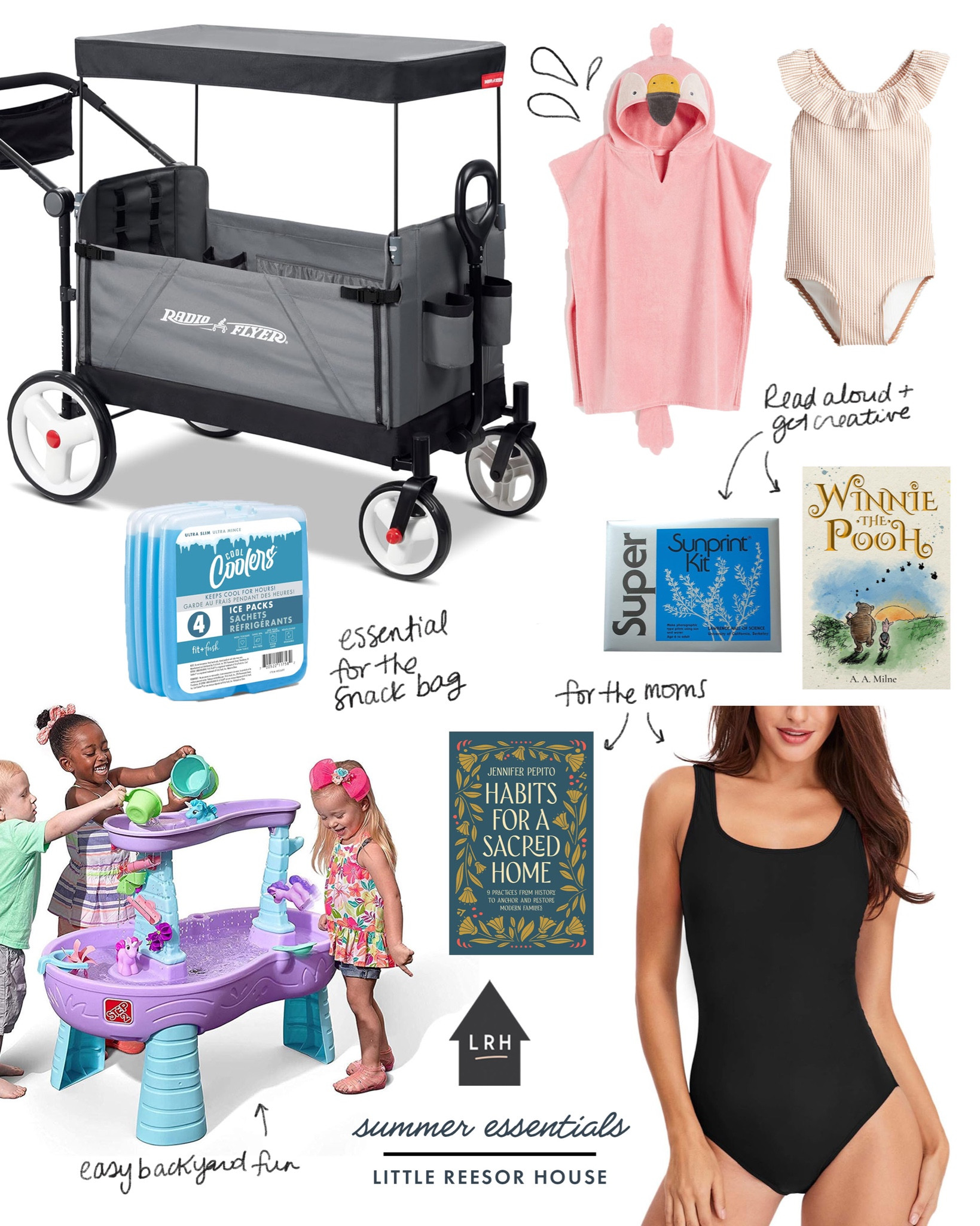 Ready for a #summer at home with our kids with a few #family #summeressentials, including our favourite #wagon, #summeractivities, and inspiration for #mom ☀️💦

#womensswim #swimwear #familyswimwear #familyactivities #kids

#LTKsummer #LTKkids #LTKfamily