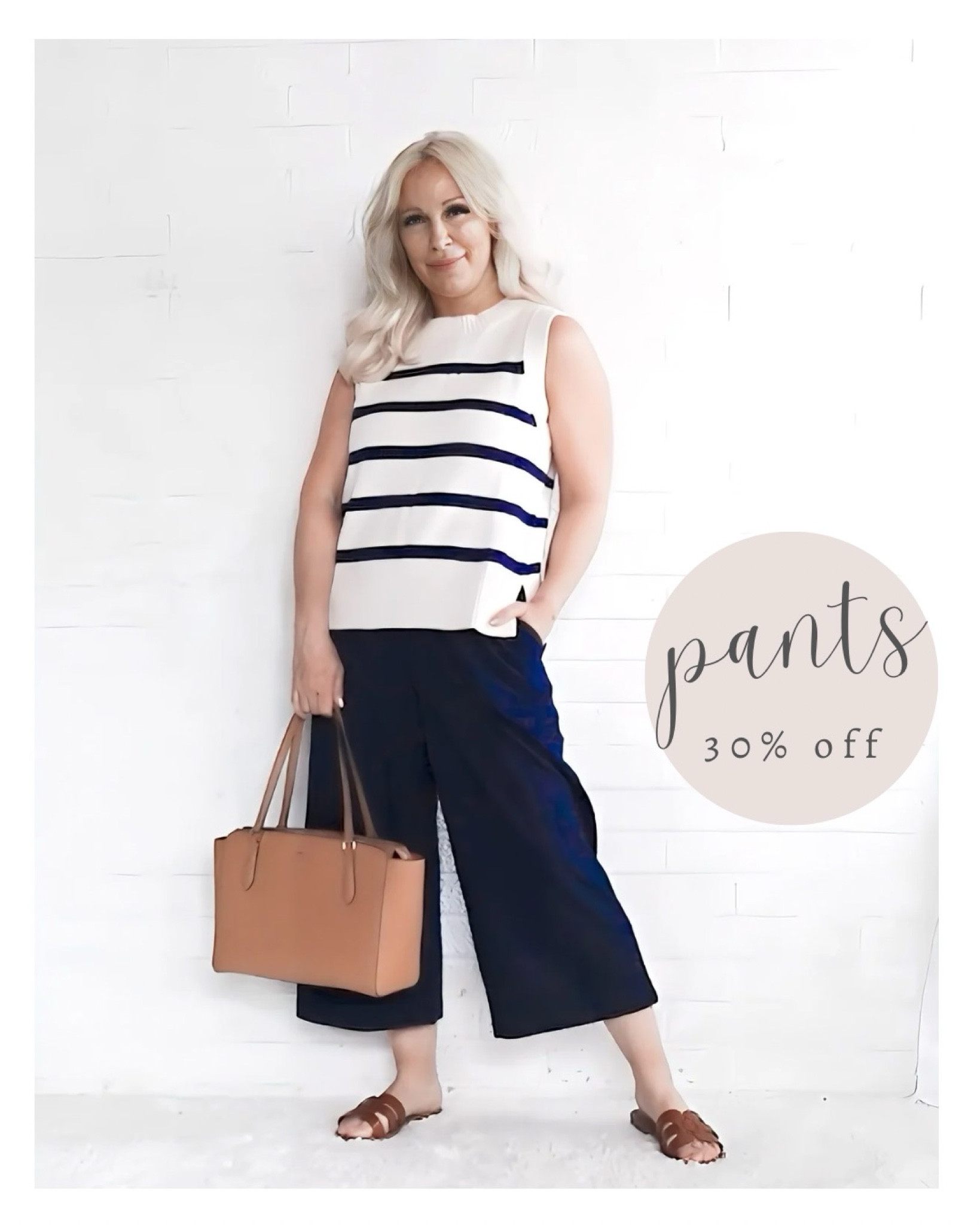 I apologize that the sweater is almost sold out - I just received it yesterday. But the cotton pants are super comfy and on sale this weekend.

#LTKSeasonal #LTKover40 #LTKsalealert