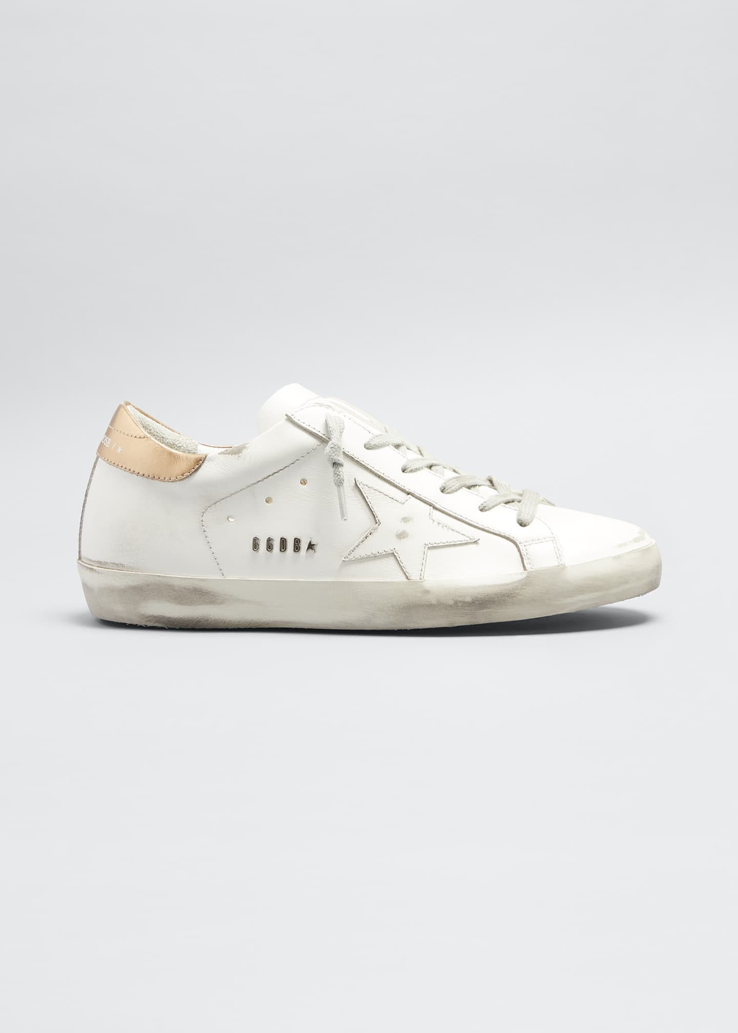 Golden Goose Superstar Metallic Low-Top Sneakers | Bergdorf Goodman