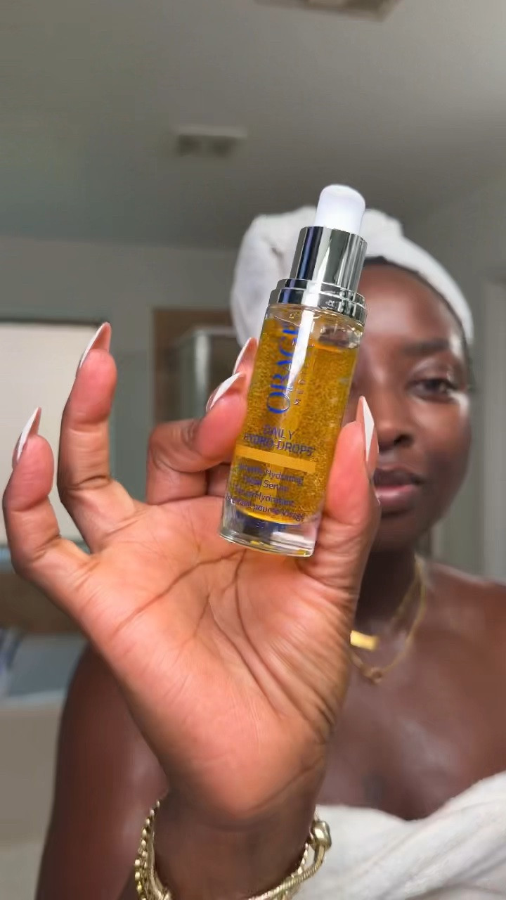 Cooler weather calls for hydrating serum, so I’m using the OBAGI daily hydro drops.
