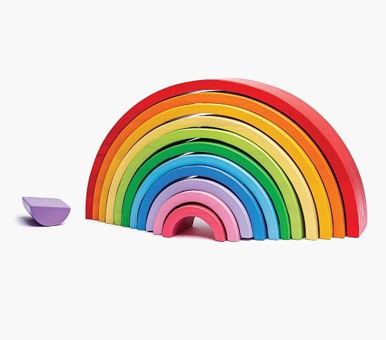 Bigjigs Stacking Rainbow | Pottery Barn Kids