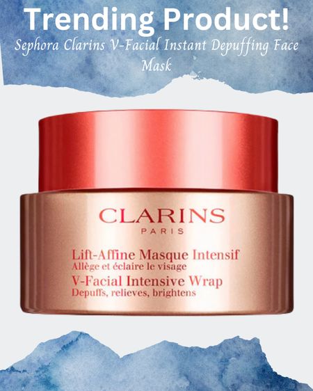 Check out this trending product Clarins V-facial instant depuffing face mask at Sephora

Beauty, skincare, makeup

#LTKFind #LTKbeauty #LTKSeasonal