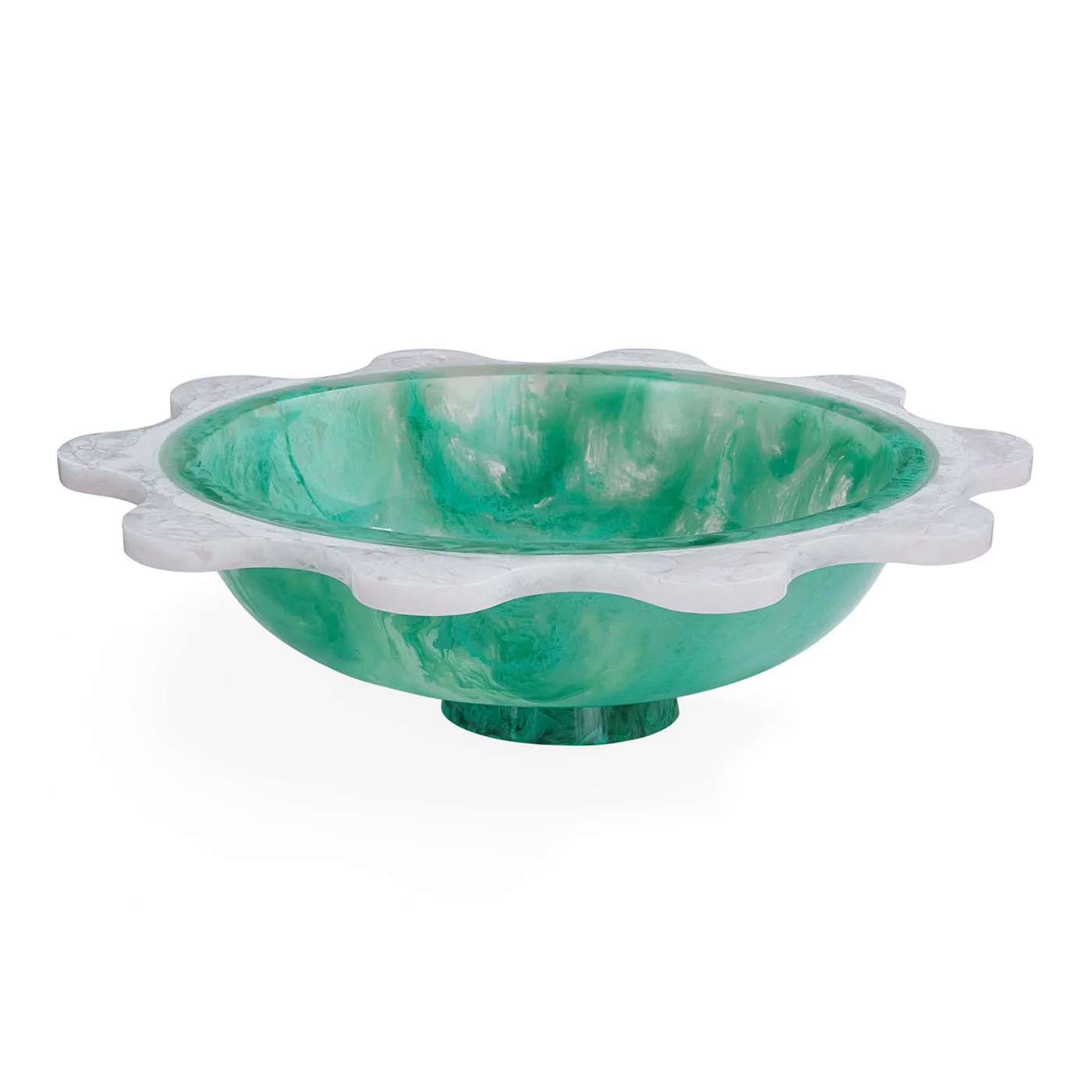 Como Ripple Bowl in Acrylic | Jonathan Adler | Jonathan Adler US