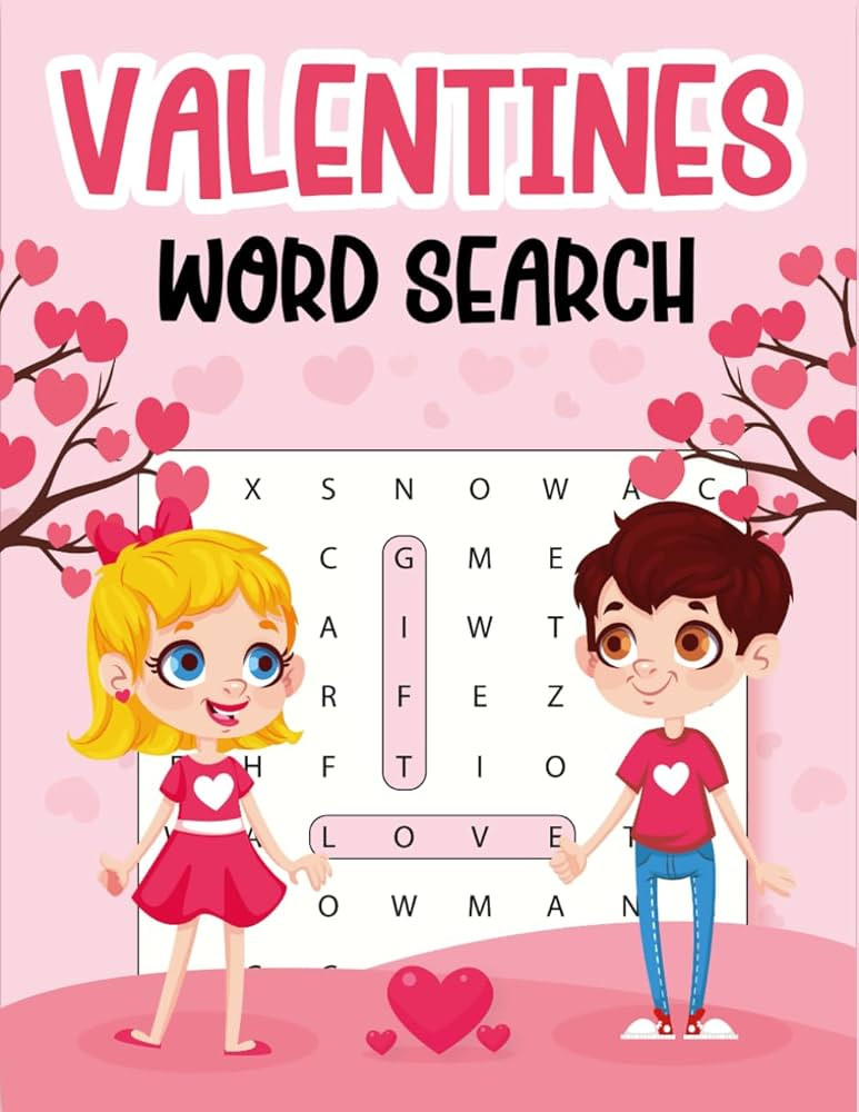 Valentines Gifts For Boys & Girls: Valentines Word Search For Kids: Over 340 Word Puzzles For End... | Amazon (US)
