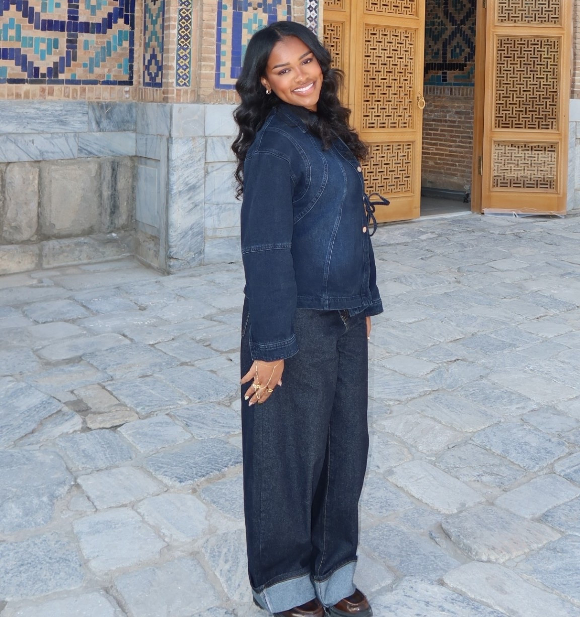 denim on denim 

#LTKdayinmylife #LTKootd #LTKFindsUnder100