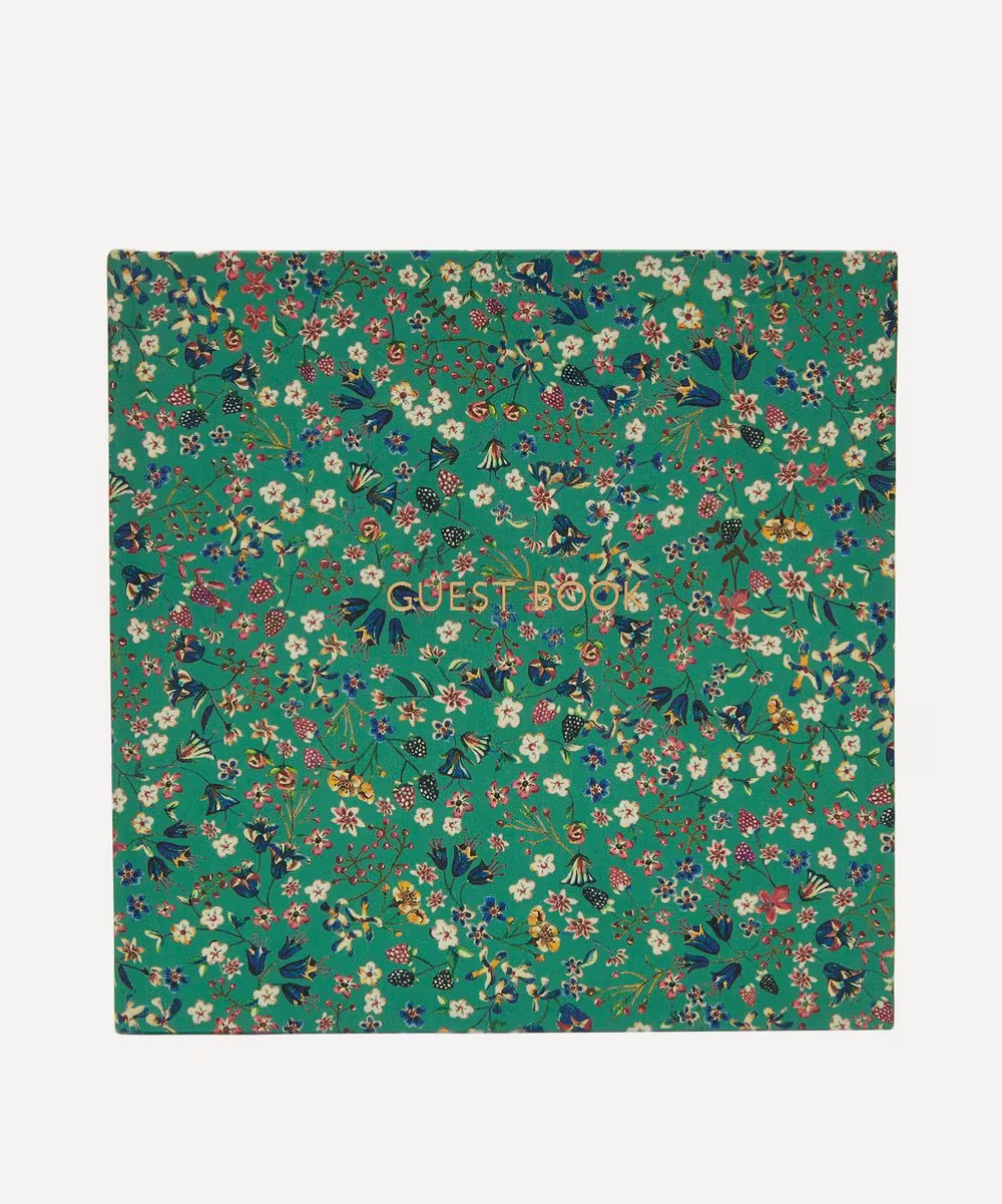 Donna Leigh Print Cotton Square Guest Book | Liberty London (UK)