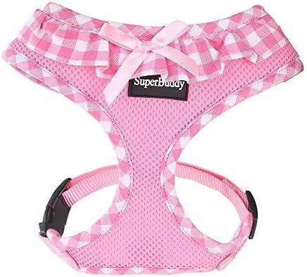 SuperBuddy Upgraded No Pull & No Choke Dog Harness, Super Soft Mesh Breathable Pet Vest Harnesses... | Amazon (US)