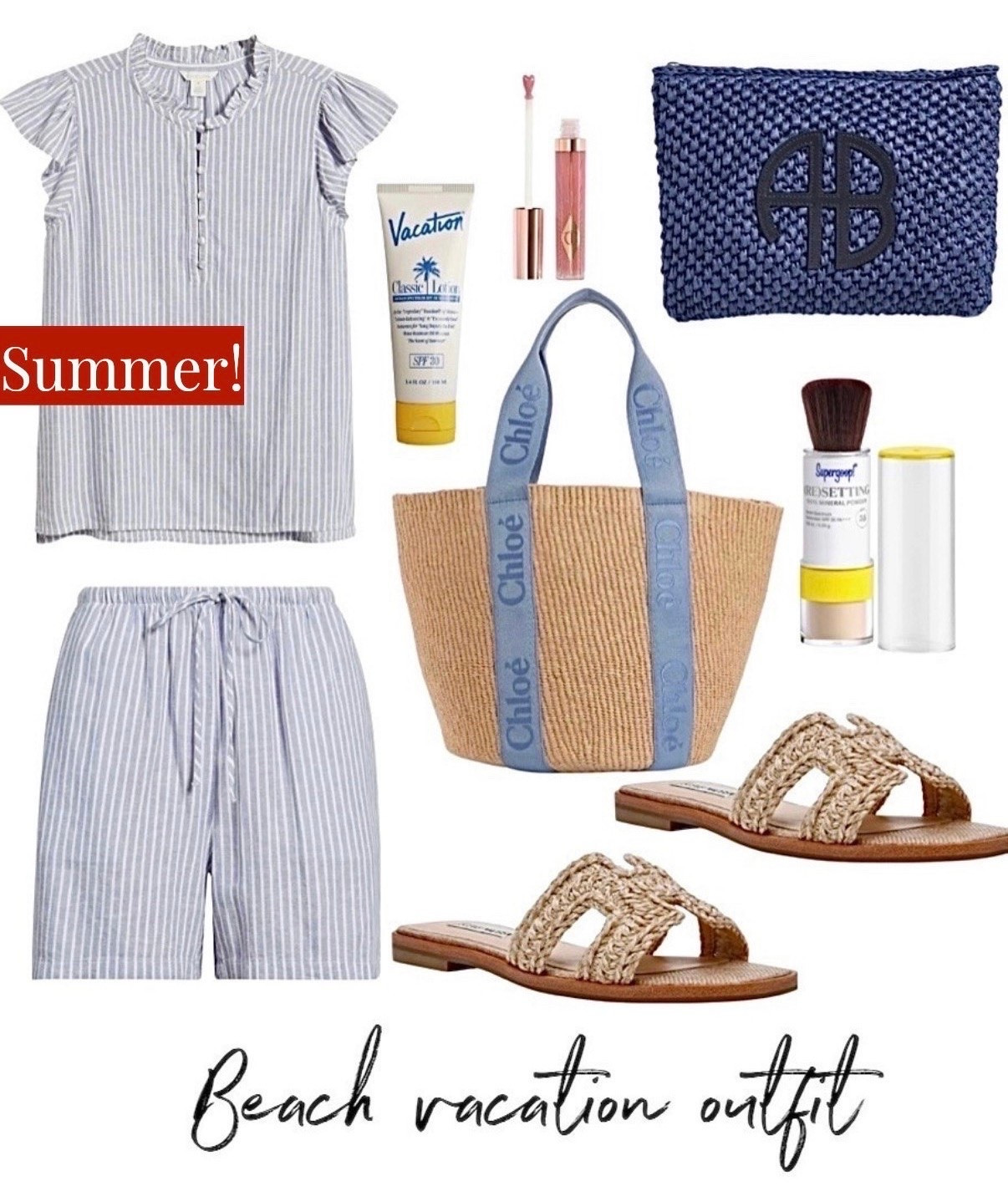 Beach vacation outfit 
Matching set
Sandals
Summer Vacation Outfit
Summer Outfit 
Beach Outfit

#LTKootd #LTKgrwm #LTKSeasonal