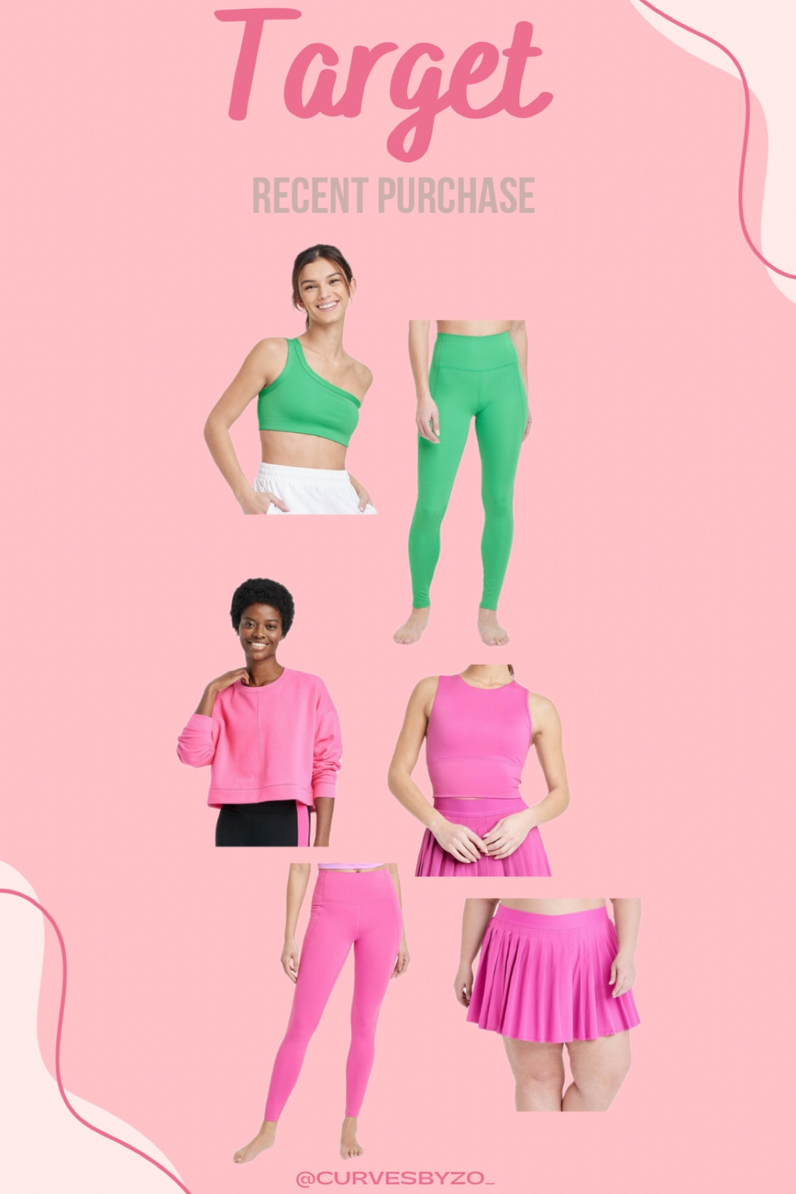 Targets new colorful athletic wear collection! 

#LTKfit #LTKFind #LTKcurves