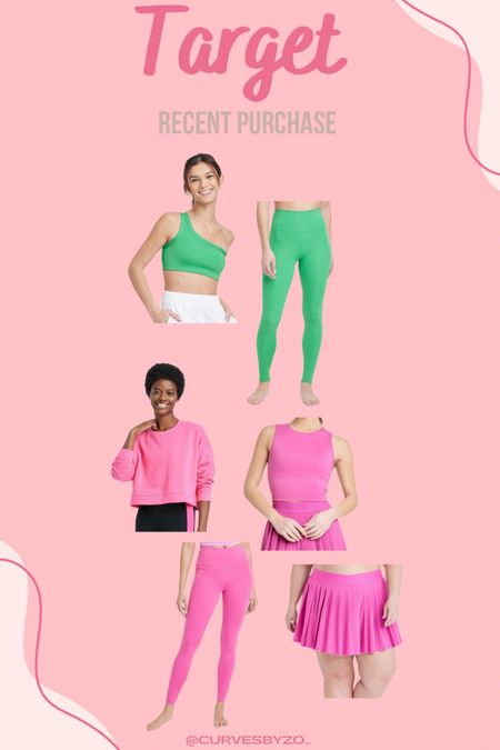 Targets new colorful athletic wear collection! 

#LTKfit #LTKFind #LTKcurves