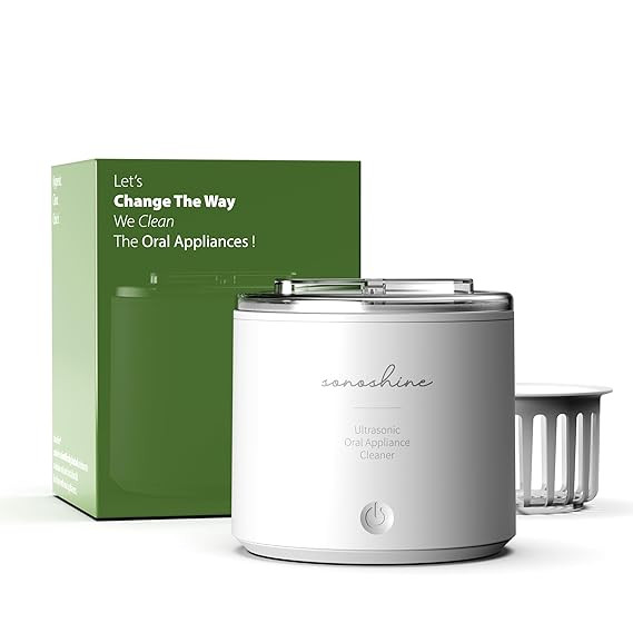 Ultrasonic Retainer Cleaner – Auto-Adjust 39-48kHz Sonic Retainer Cleaner Machine for Aligner, ... | Amazon (US)