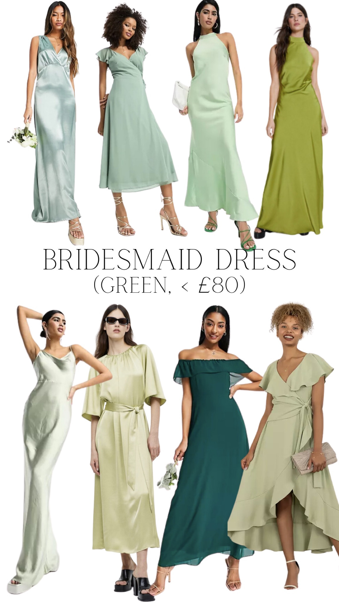Bridesmaid edit, Wedding outfit idea, minimal occasion wear

#LTKunder50 #LTKwedding #LTKeurope