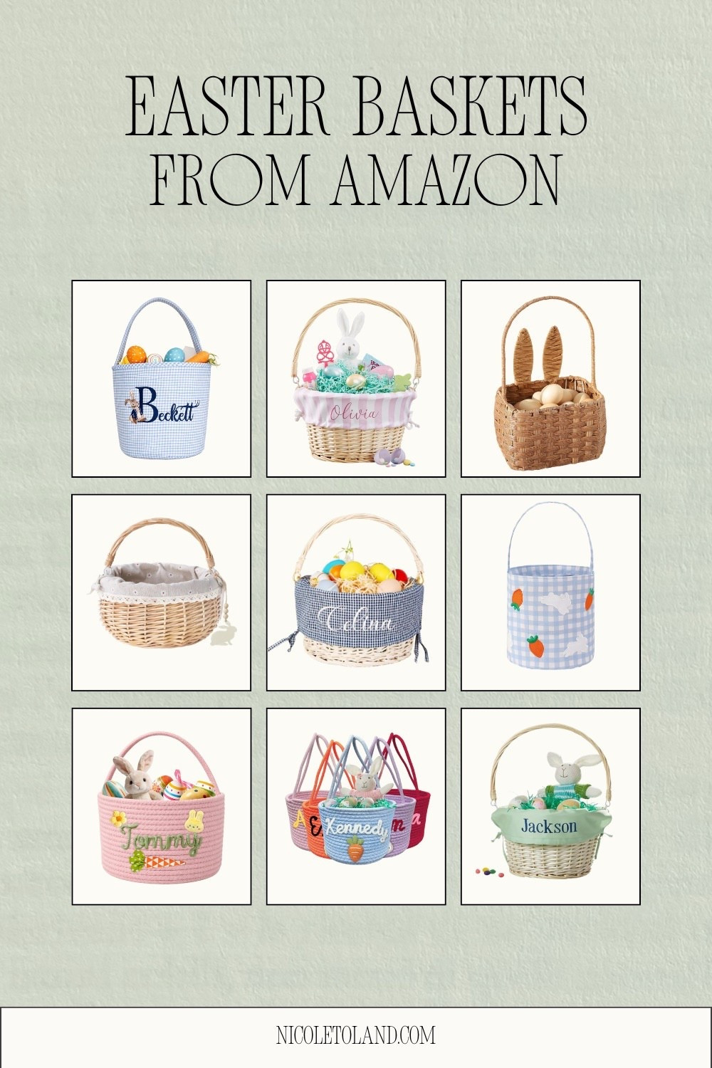 Easter Baskets from Amazon that are cute! #LTKeaster

#LTKKids #LTKmomlife