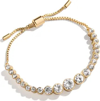 BaubleBar Round Stone Crystal Slider Bracelet | Nordstrom | Nordstrom