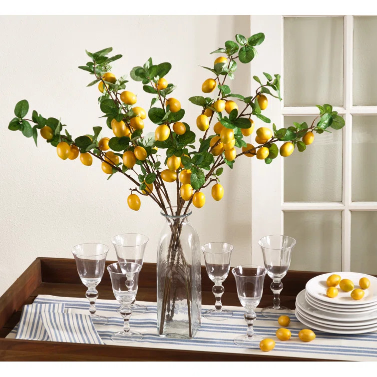 Floral 32.5'' Lemon Branch | Wayfair North America