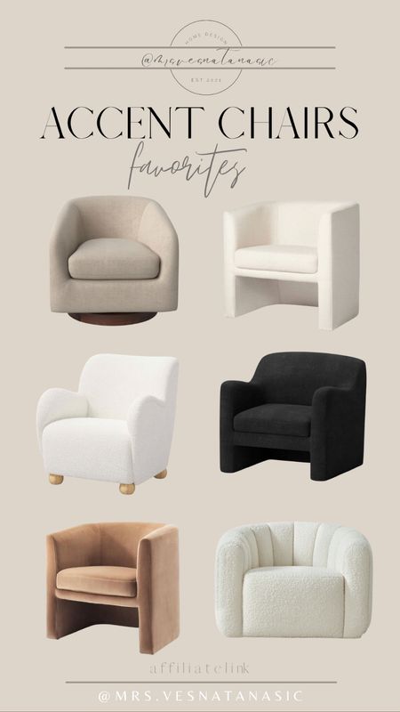 Accent chairs I am loving! These are great for styling in the bedroom, extra seating in the living room, or anywhere. 



#LTKhome #LTKsalealert #LTKFind