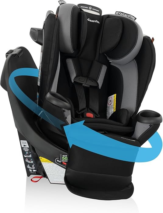 Evenflo Revolve360 Extend Convertible Car Seat with 360 Degree Rotation, Extended Rear-Facing, Fo... | Amazon (US)