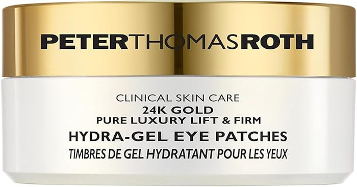 Peter Thomas Roth | 24K Gold Pure Luxury Lift & Firm Hydra-Gel Eye Patches | Anti-Aging Under-Eye... | Amazon (US)