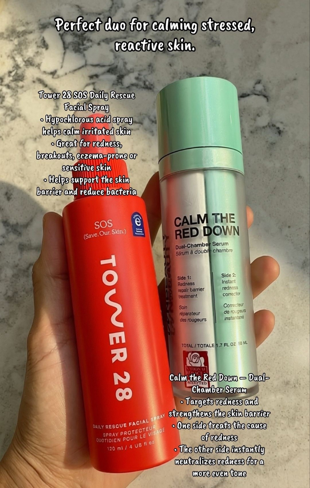 Perfect duo for calming stressed, reactive skin. 

#LTKmorningroutine #LTKselfcare #LTKBeauty