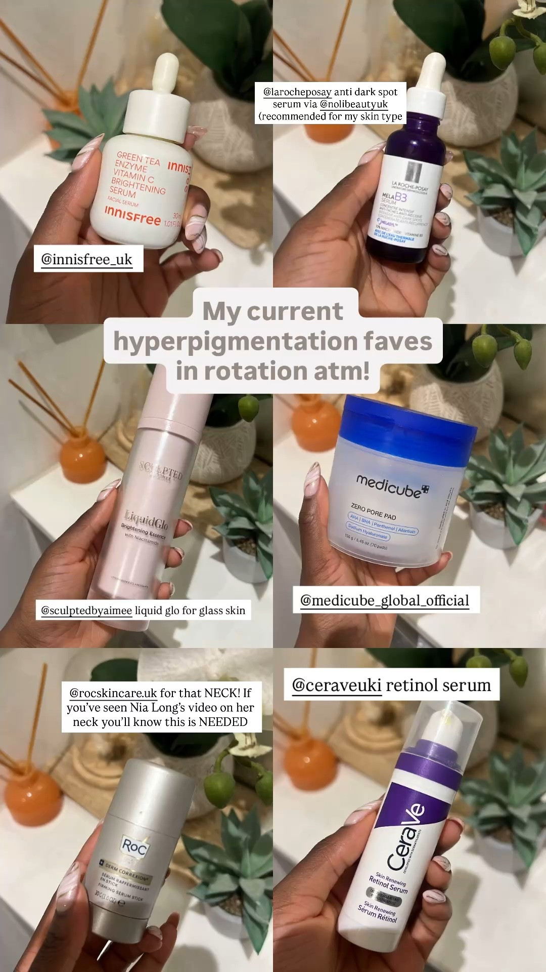 Skin face hyperpigmentation faves for fading dark marks or post inflammatory acne

#LTKbeauty
