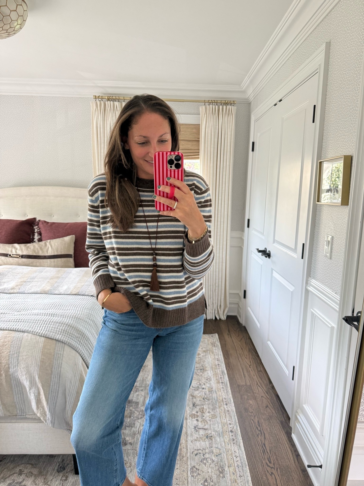 Cashmere sweater season is just around the corner and I’ve found the perfect one from @Quince ! True to size, so incredibly soft and the colors are perfect. I LOVE this stripe but it also comes in solid colors — I’d recommend grabbing this one fast because it’s sure to selll out!!!

#LTKmomlife #LTKOver40 #LTKootd