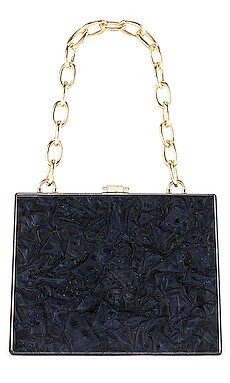 olga berg Emily Acrylic Bag in Black from Revolve.com | Revolve Clothing (Global)