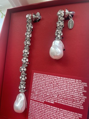 Magda Butrym X H&M Rhinestone-Chain Pendant Earring   | eBay.de | eBay DE