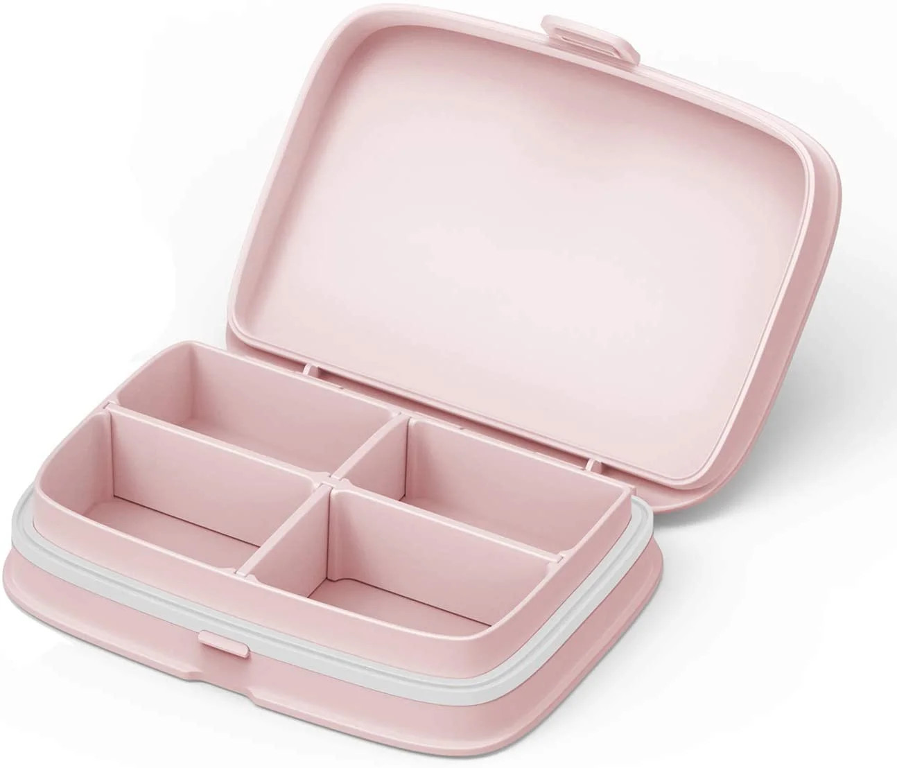 Slim Pill Case - Portable Pill Organizer with Removable Compartments - Leakproof Pill Holder for ... | Walmart (US)