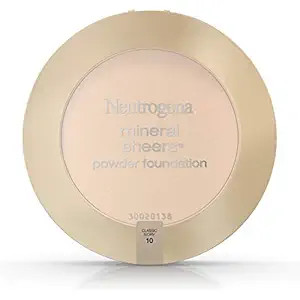 Neutrogena Mineral Sheers Powder Foundation, Classic Ivory 10, 0.34 Ounce | Amazon (US)
