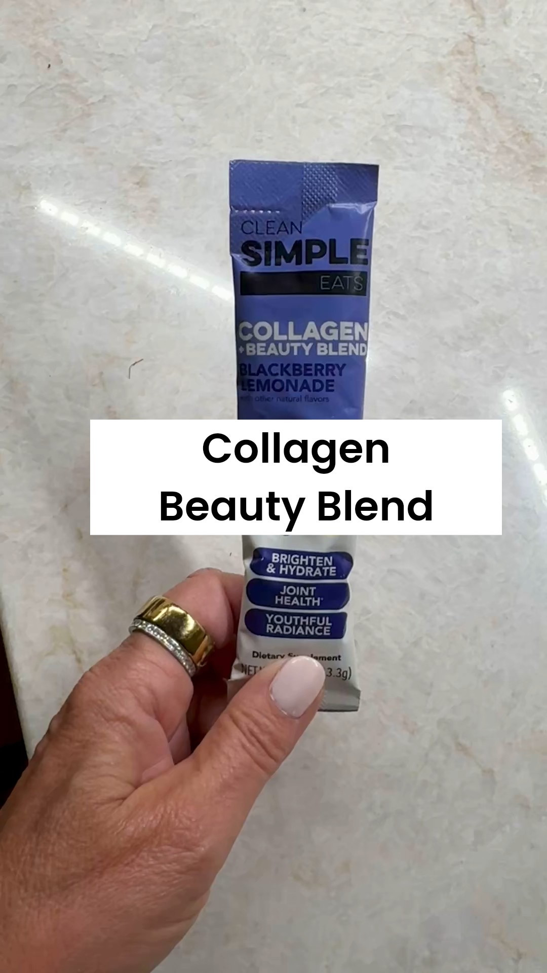 Collagen Beauty Blend. I add this flavored collagen powder my water. Try the sample variety pack to find your favorite flavor. 11 grams of collagen peptides and no artificial ingredients. 
kimbentley, joint health, wellness, beauty 

#LTKActive #LTKBeauty #LTKOver40