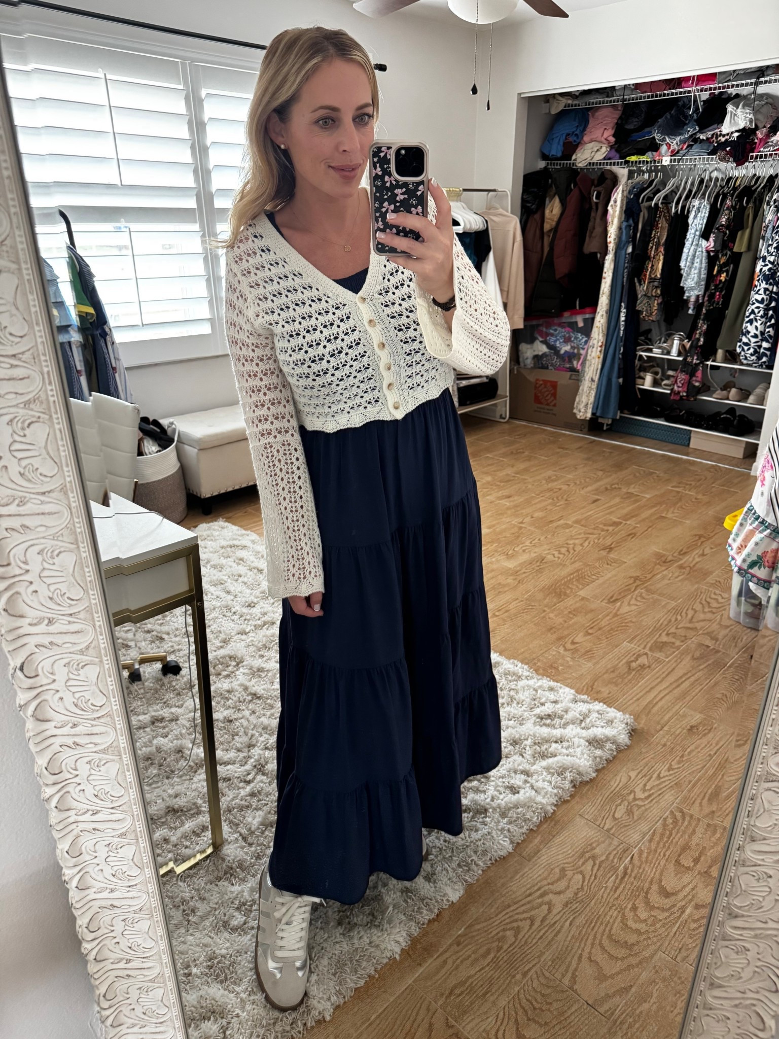 Teacher outfit. Cardigan. Maxi dress. Sneakers outfit 



#LTKootd #LTKMidsize #LTKWorkwear