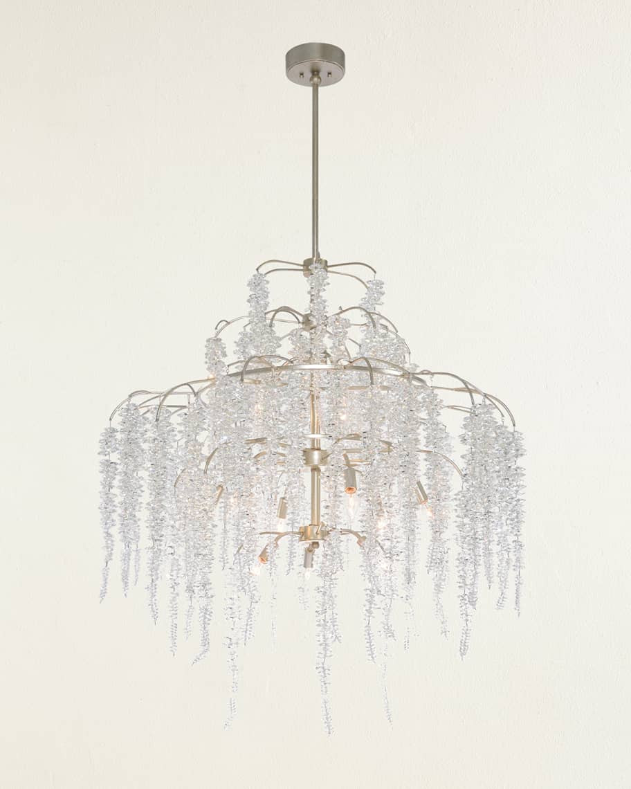 Cascading Crystal 12-Light Chandelier | Neiman Marcus