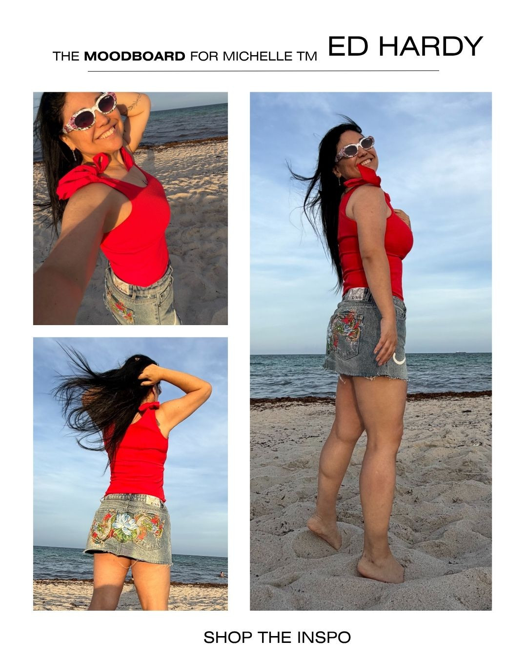 Bold colors, bold statement. 
IG: @michellemc8
#edhardyskirt
#frenchconnectiontop 

 #LTKootd #LTKU #LTKMidsize