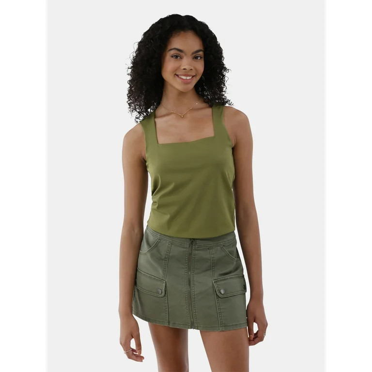 No Boundaries Portrait Tank Top, Women’s | Walmart (US)