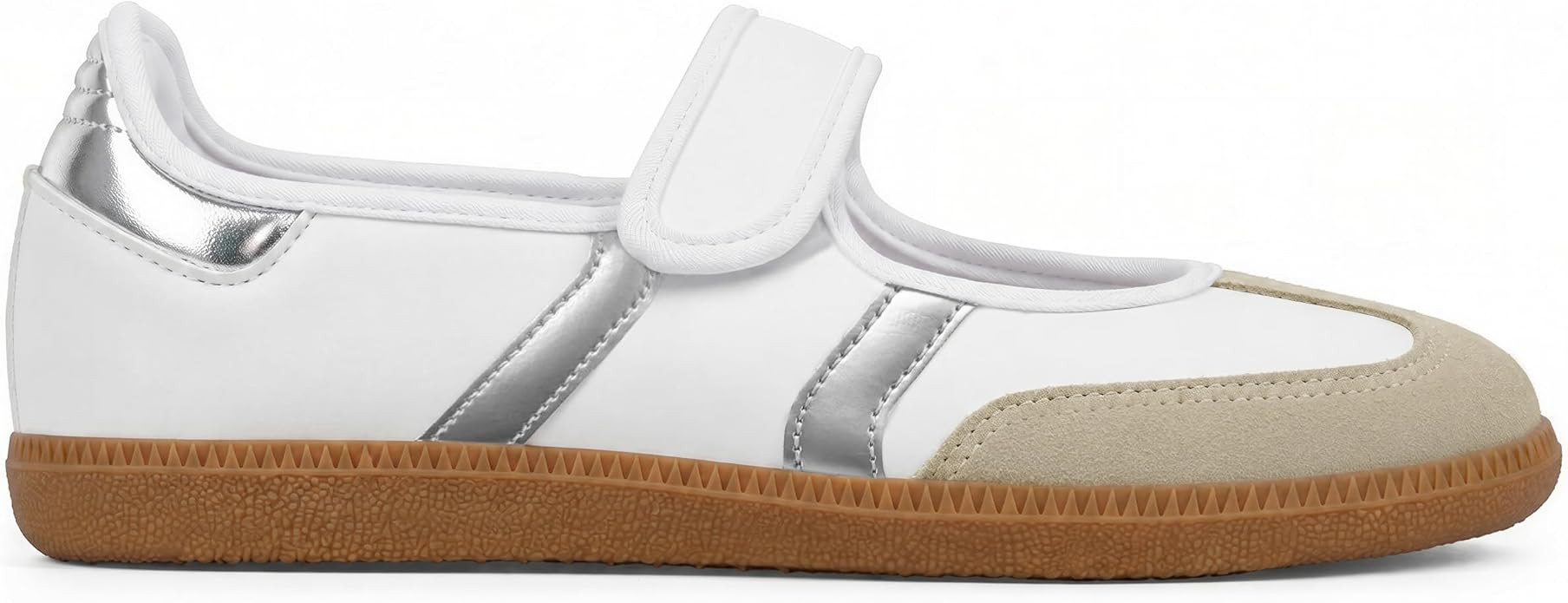 Mary Jane Sneakers for Women Slip on Ballet Flats Walking Retro Sneakers | Round Toe Mary Jane Sh... | Amazon (US)