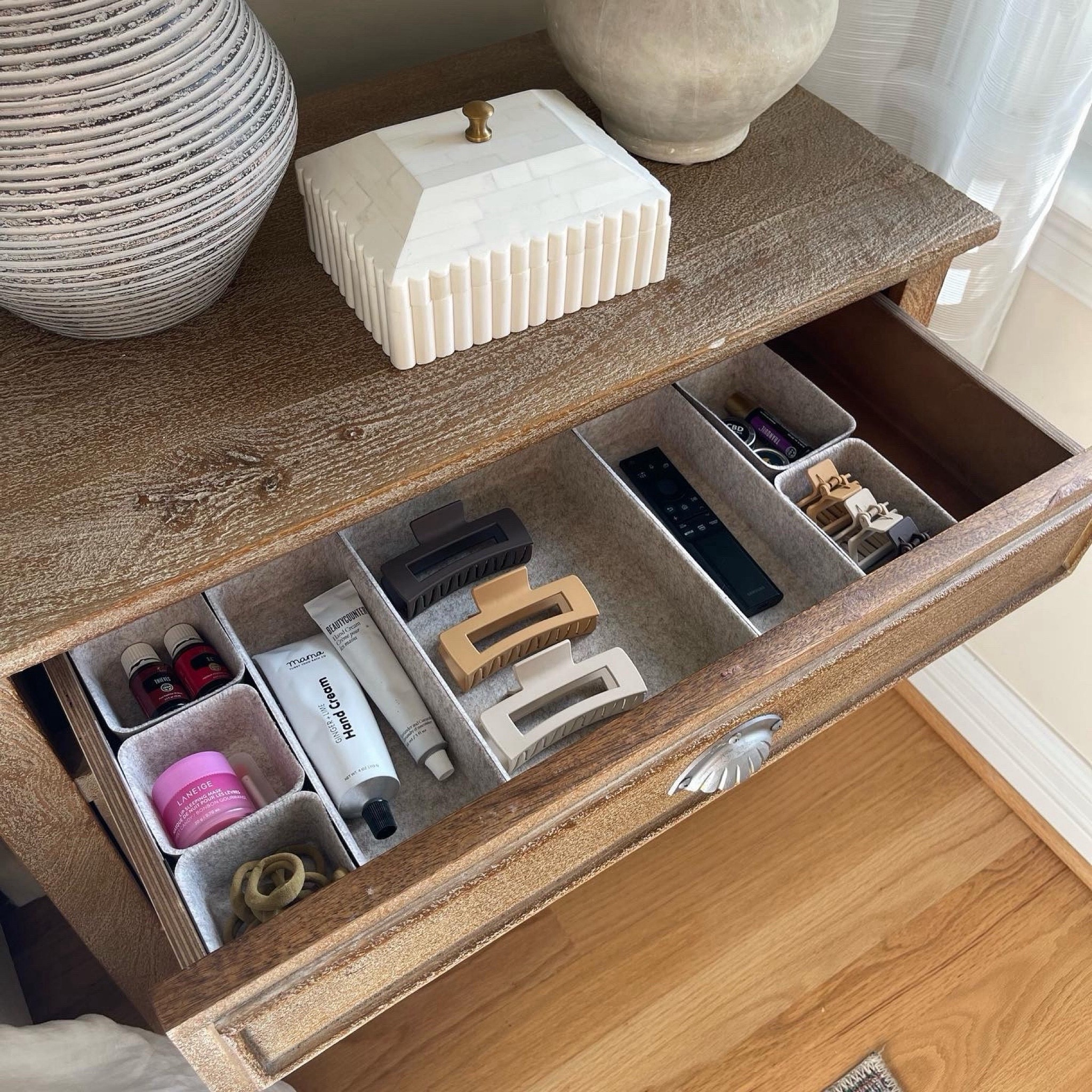 Nightstand organization favorites! 

#LTKSeasonal #LTKhome #LTKsalealert