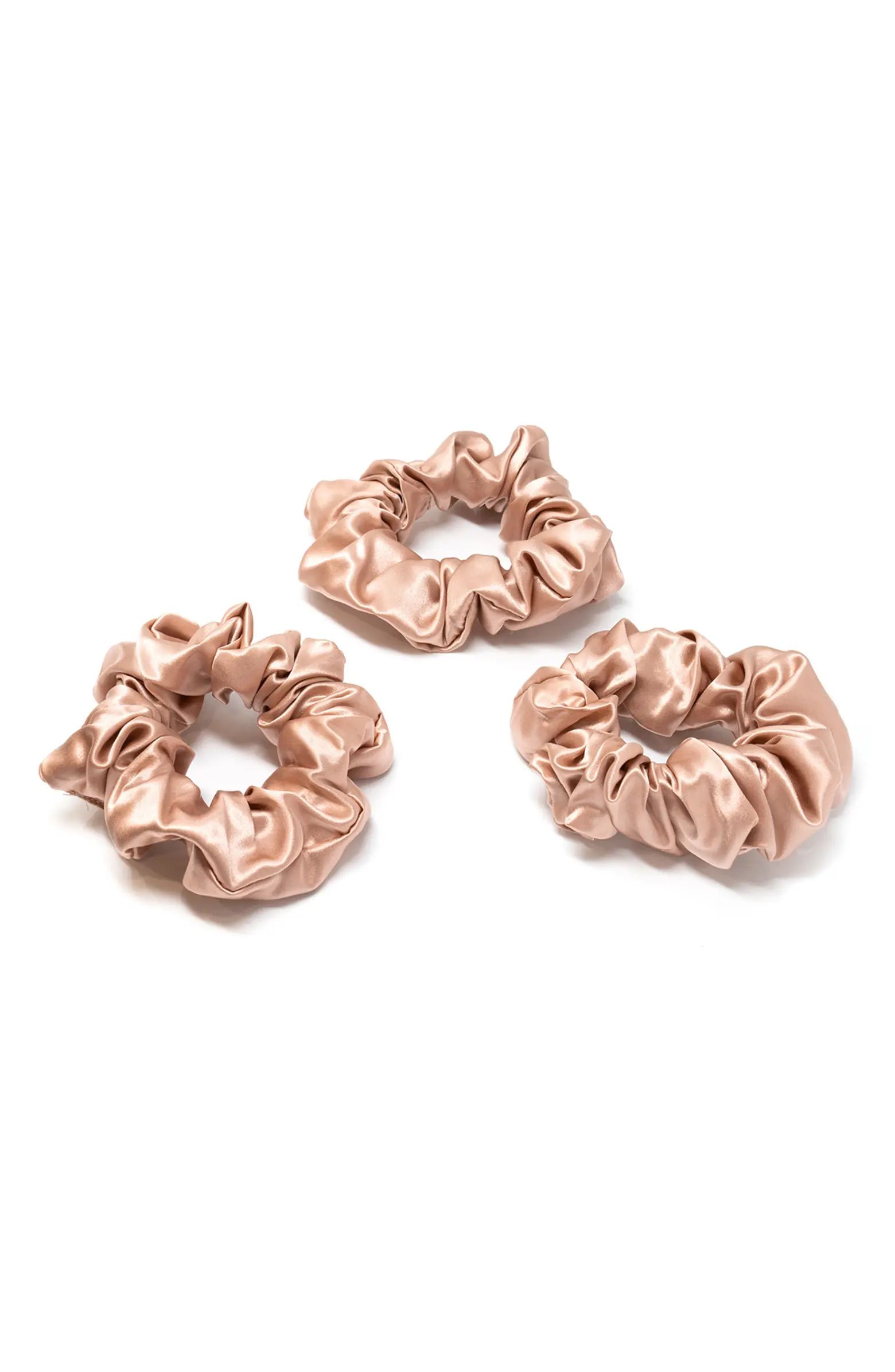 BLISSY 3-Pack Silk Scrunchies | Nordstrom | Nordstrom