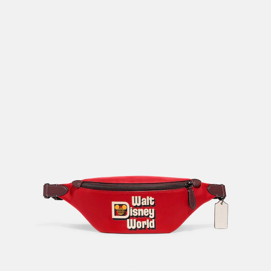 Disney X Coach Charter Belt Bag 7 With Walt Disney World Motif | Coach (US)