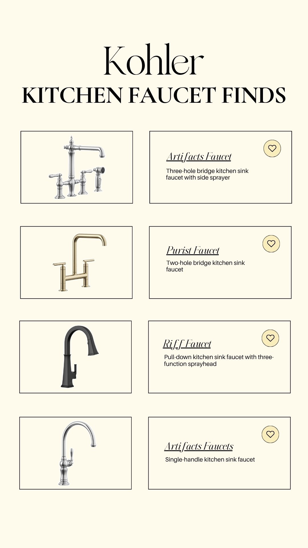 Even the smallest kitchen details make such a difference. These Kohler faucets add just the right touch of polish- durable, elegant, and made to last. Linked my favorites💧

#KohlerPartner #KitchenRemodel #HomeDecor

#LTKHome #LTKStyleTip