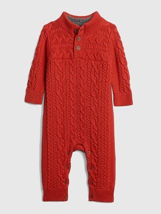 Cable-Knit One-Piece | Gap US