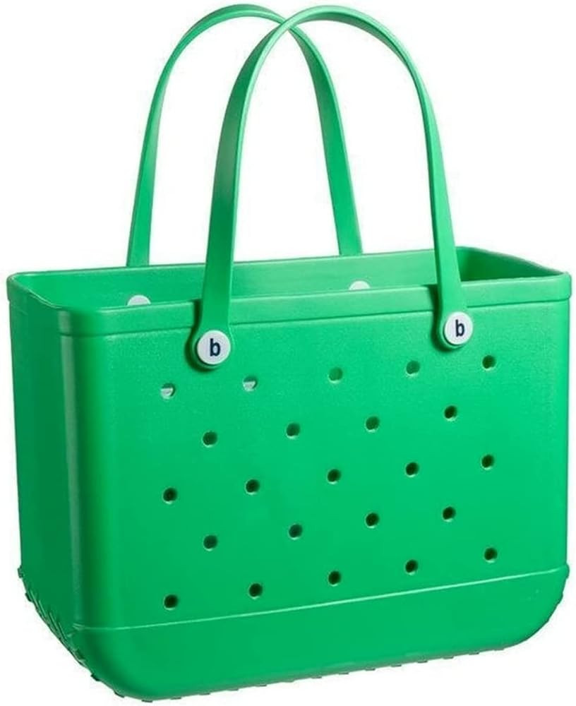 Oversized Rubber Beach Bag Waterproof EVA Portable Handbag Tote Bag for Beach Outdoor Boat Pool W... | Amazon (US)