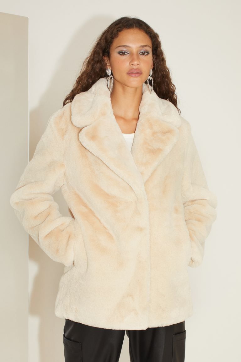 Single-breasted Faux-fur Jacket | H&M (US)