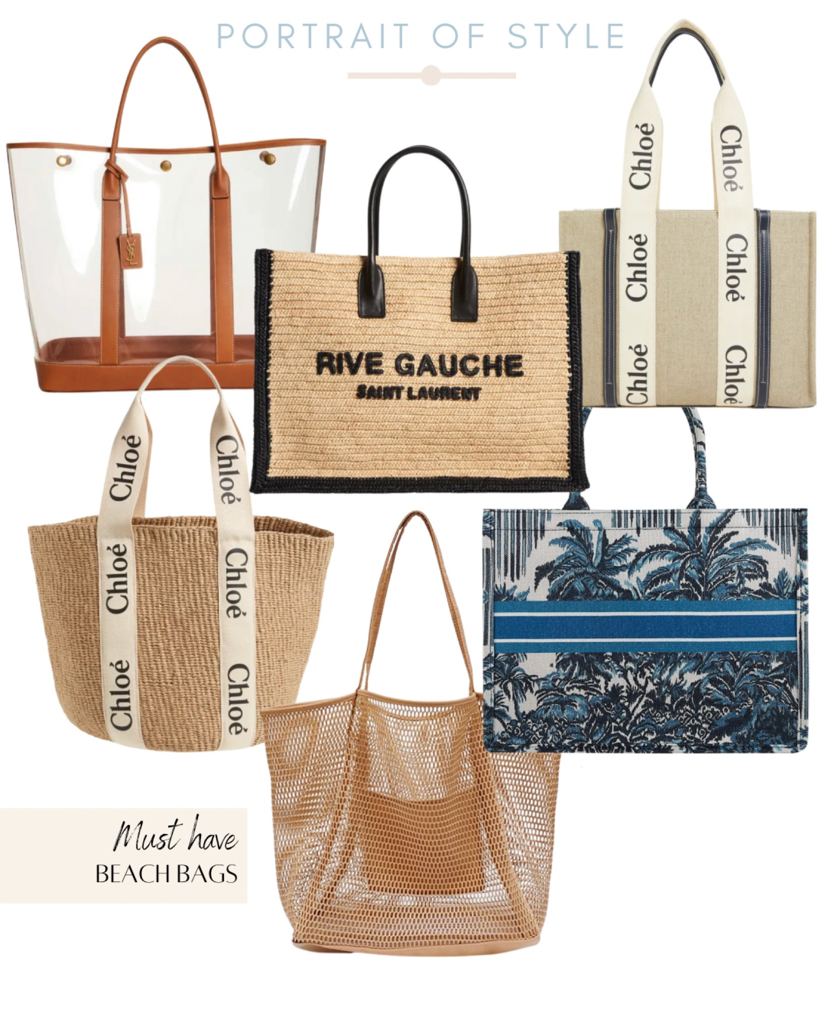 Travel essential - a beach bag! Check out these ones I’ve picked out. 
#beachbag #travelbags #traveloutfit #traveloutfits #portraitofstyle #amyjuriga #travel #chloe #amazon #ysl #amazonbags

#LTKswim #LTKFind #LTKtravel