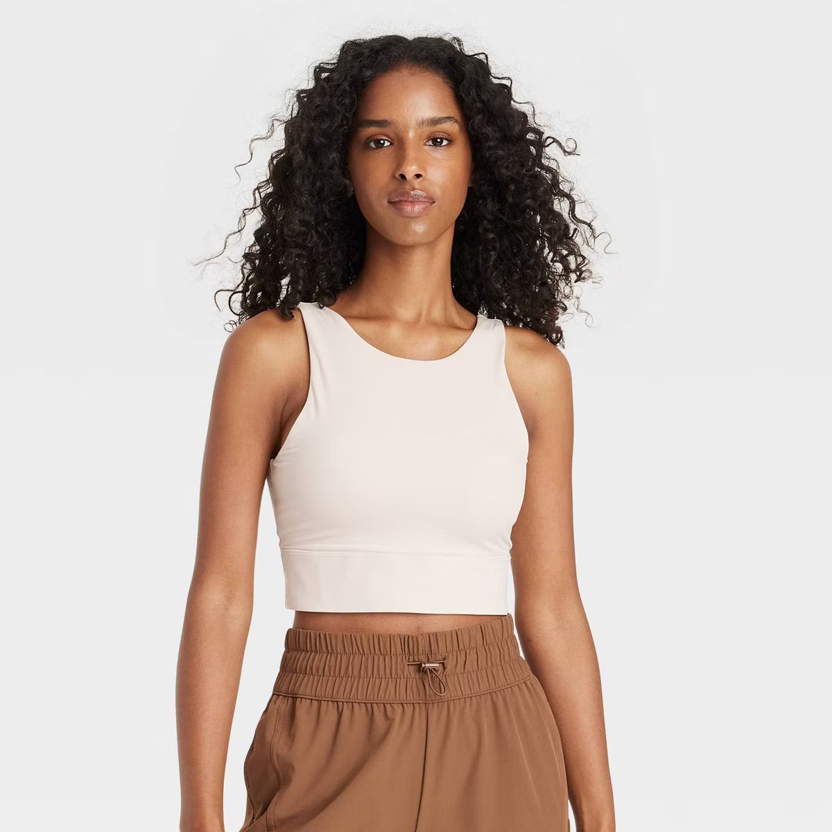 Women's High Neck Longline Bra - JoyLab™ | Target