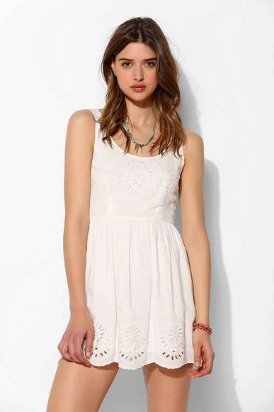 Click for more info about Pins And Needles Scallop-Hem Fit   Flare Dress